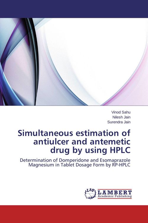 Produktbild: Simultaneous estimation of antiulcer and antemetic drug by using HPLC
