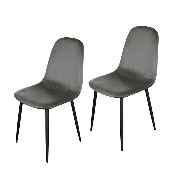 Produktbild: HTI-Living Stuhl Savannah Velvet 2er-Set Stuhl Savannah Velvet 2er-Set