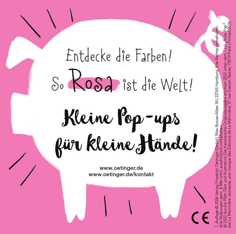 Produktbild: Rosa Pop-Up