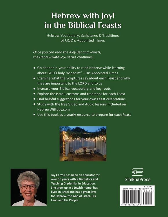Produktbild: Hebrew with Joy! in the Biblical Feasts