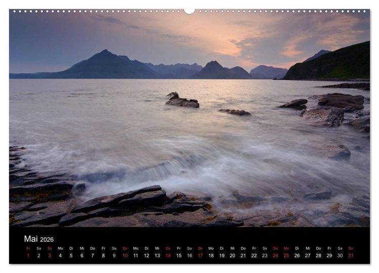 Produktbild: Schottland (Wandkalender 2026 DIN A2 quer), CALVENDO Monatskalender