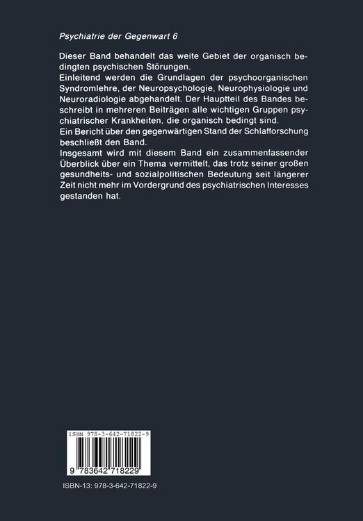 Produktbild: Organische Psychosen