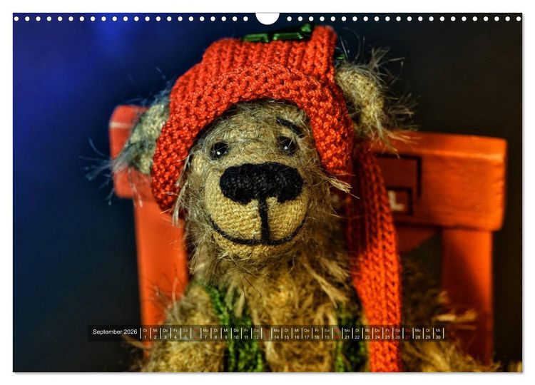 Produktbild: Die Teddys sind los (Wandkalender 2026 DIN A3 quer), CALVENDO Monatskalender