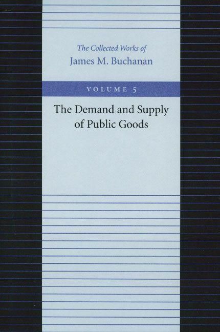 Produktbild: The Demand and Supply of Public Goods