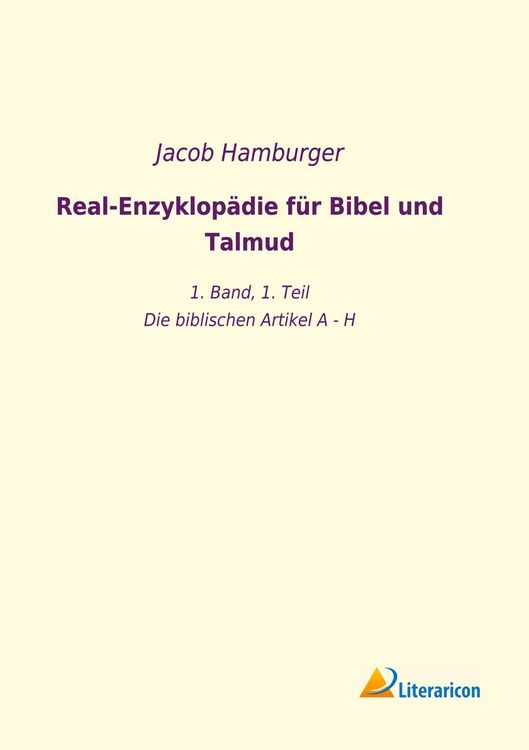 Produktbild: Real-Enzyklop&auml;die f&uuml;r Bibel und Talmud