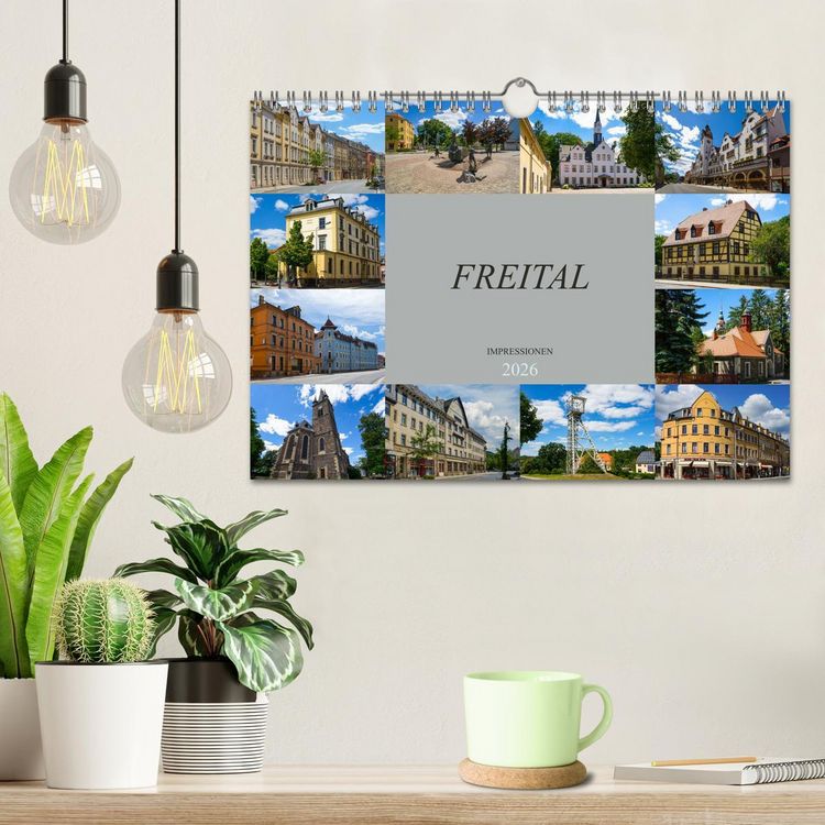 Produktbild: Freital Impressionen (Wandkalender 2026 DIN A4 quer), CALVENDO Monatskalender