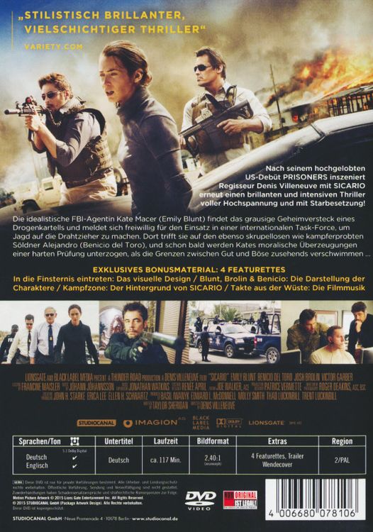 Produktbild: Sicario
