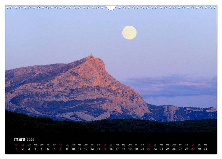 Produktbild: Paysages de Provence (Calendrier mural 2026 DIN A3 vertical), CALVENDO calendrier mensuel