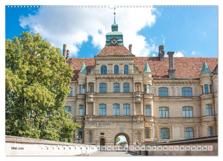 Produktbild: Altes G&uuml;strow (Wandkalender 2026 DIN A2 quer), CALVENDO Monatskalender