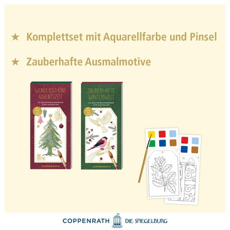 Produktbild: Kreativ-Adventskalender &ndash; Wundersch&ouml;ne Adventszeit / Zauberhafte Winterwelt