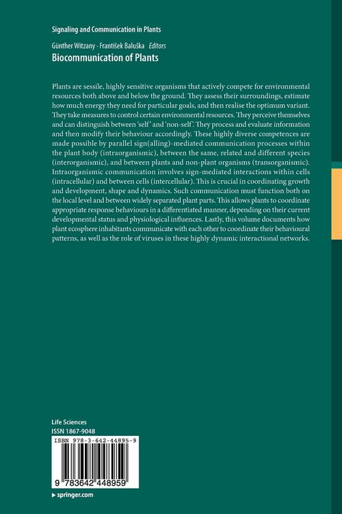 Produktbild: Biocommunication of Plants