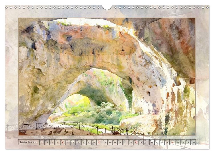 Produktbild: Bulgarien - Balkanstaat mit Schwarzmeerk&uuml;ste (Wandkalender 2027 DIN A3 quer), CALVENDO Monatskalender