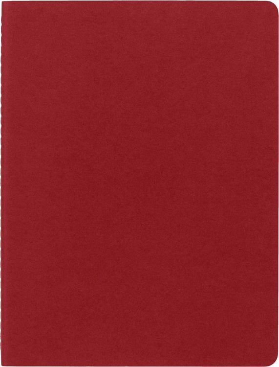 Produktbild: Moleskine Cahier Pocket Plain Red Cover XL. 3er Pack