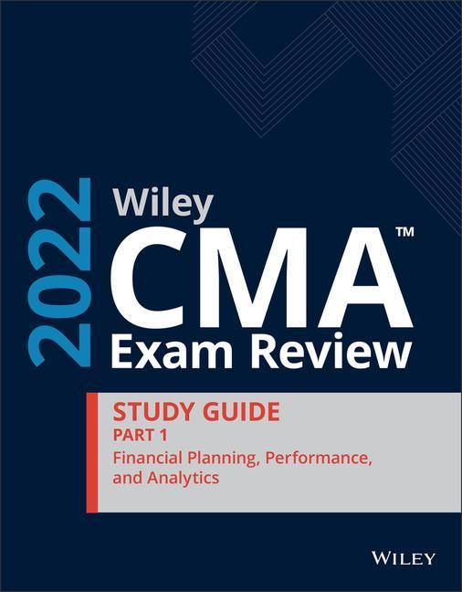 Produktbild: Wiley Cma Exam Review 2022 Sg
