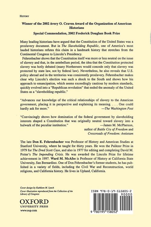 Produktbild: The Slaveholding Republic