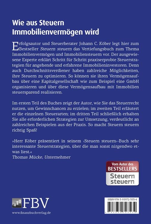 Produktbild: Steuern steuern mit Immobilien