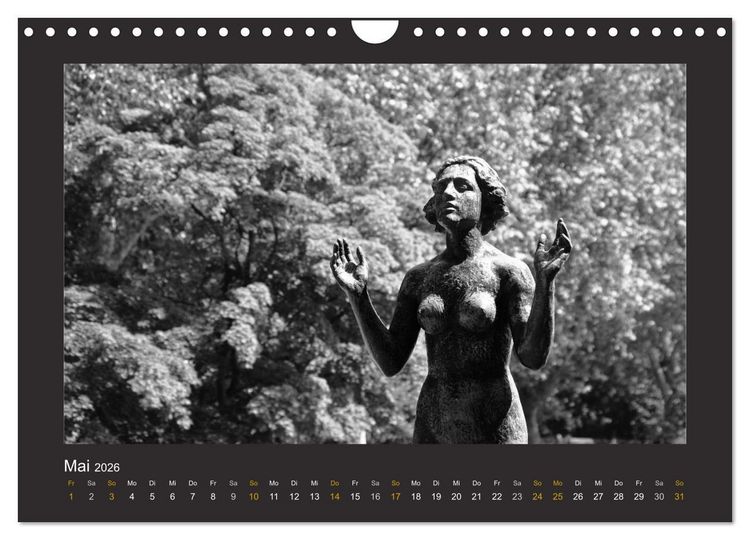 Produktbild: Dresdens stille Gesten (Wandkalender 2026 DIN A4 quer), CALVENDO Monatskalender