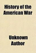 Produktbild: History of the American War