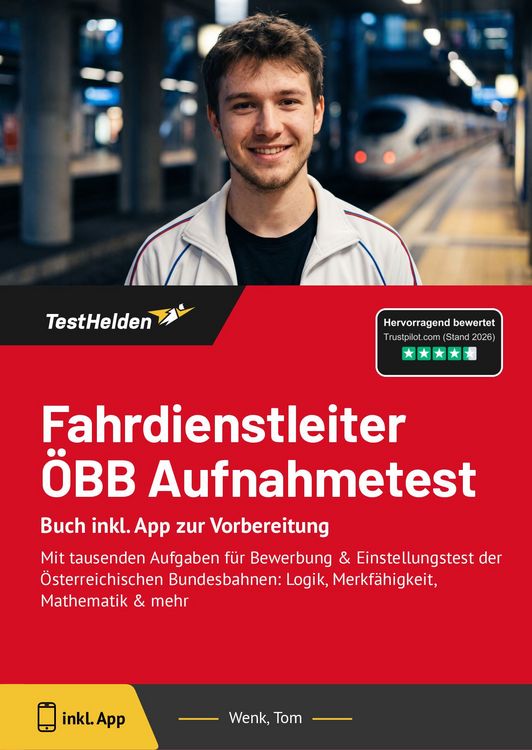 Produktbild: Fahrdienstleiter &Ouml;BB Aufnahmetest: Buch inkl. App zur Vorbereitung