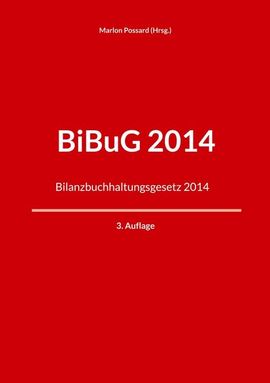 Produktbild: BiBuG 2014