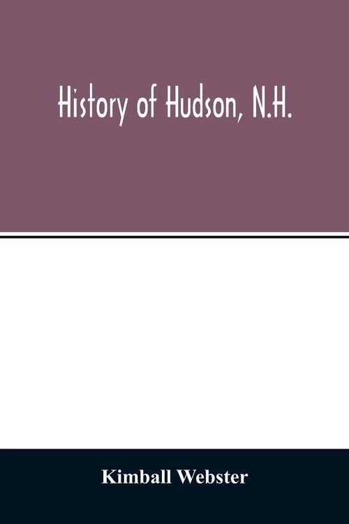 Produktbild: History of Hudson, N.H.