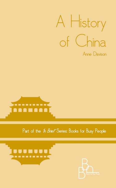 Produktbild: A History of China (In Brief, #9)