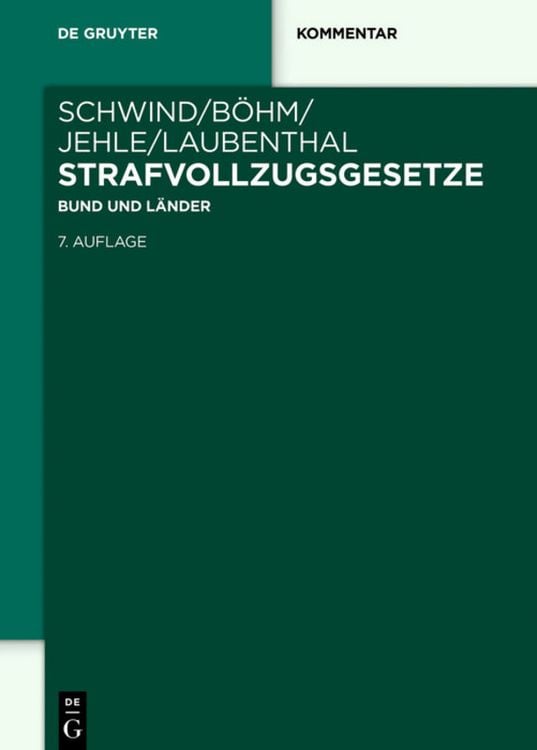 Produktbild: Strafvollzugsgesetze