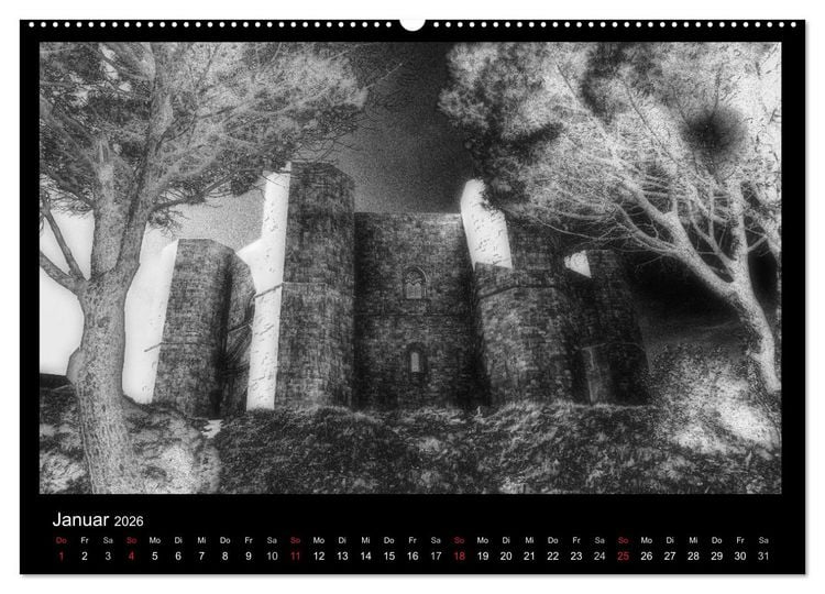 Produktbild: Mystische Orte 2026 (Wandkalender 2026 DIN A2 quer), CALVENDO Monatskalender