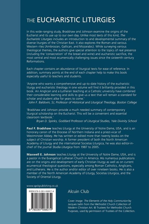 Produktbild: The Eucharistic Liturgies