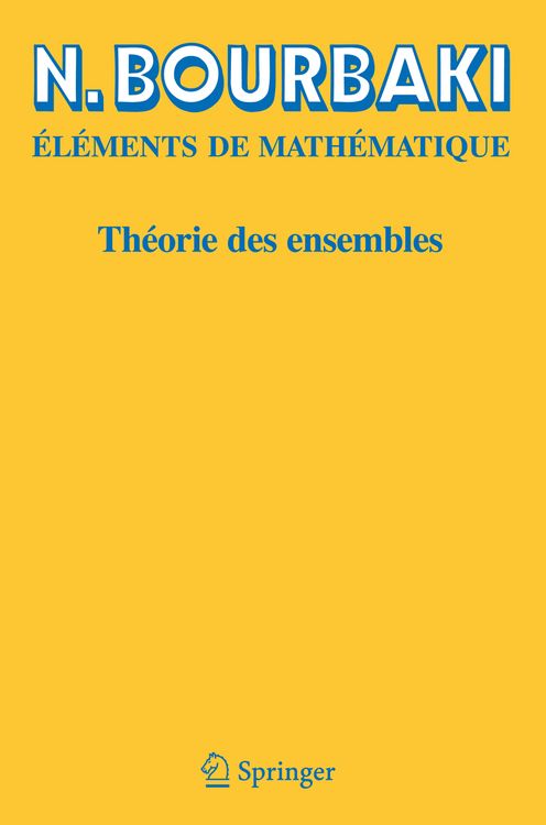 Produktbild: Th&eacute;orie des ensembles