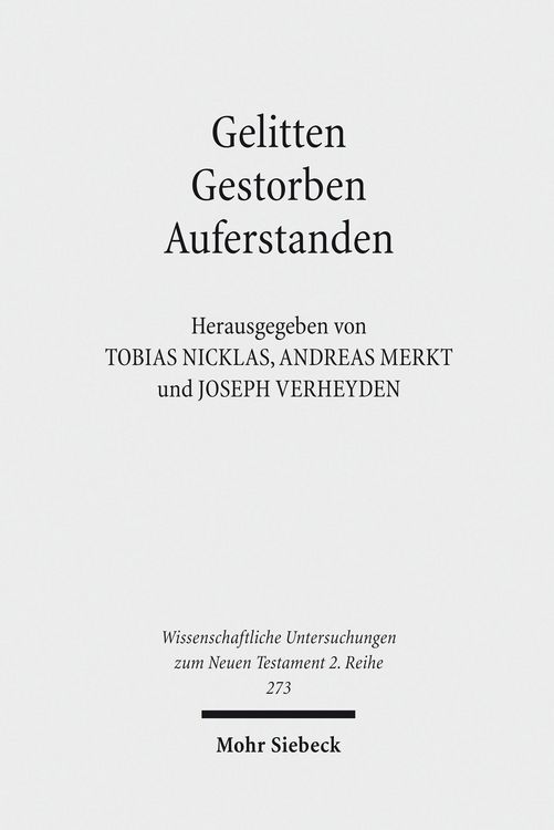 Produktbild: Gelitten - Gestorben - Auferstanden