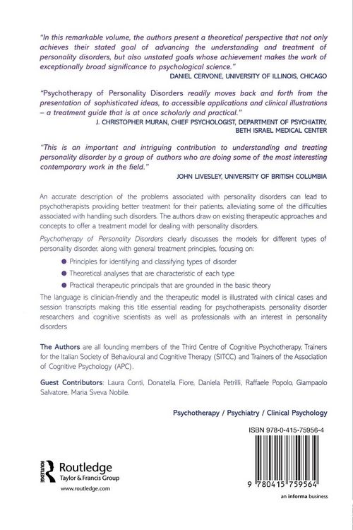 Produktbild: Psychotherapy of Personality Disorders