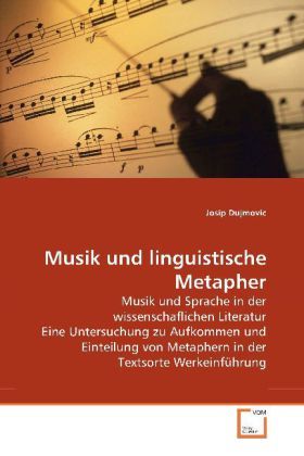 Produktbild: Dujmovic, J: Musik und linguistische Metapher