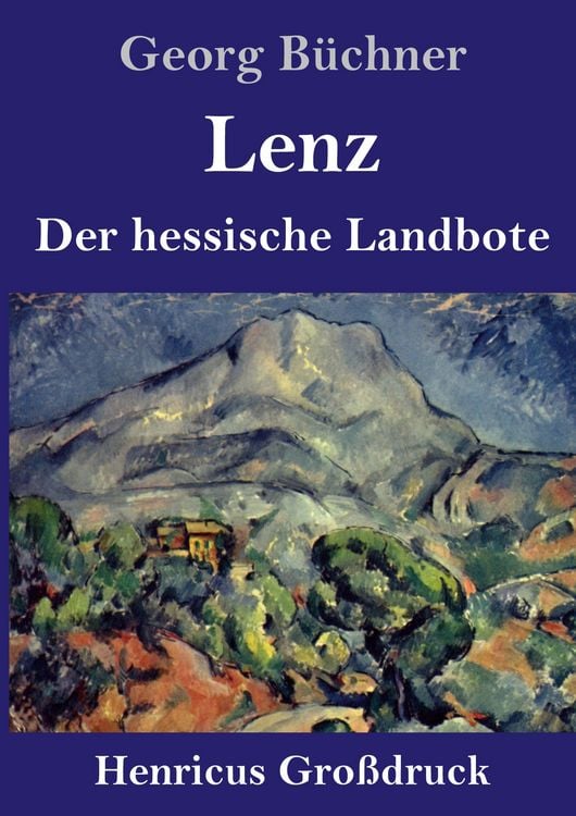 Produktbild: Lenz / Der hessische Landbote (Gro&szlig;druck)