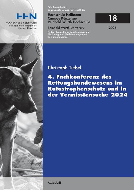 Produktbild: 4. Fachkonferenz des Rettungshundewesens im Katastrophenschutz und in der Vermisstensuche 2024