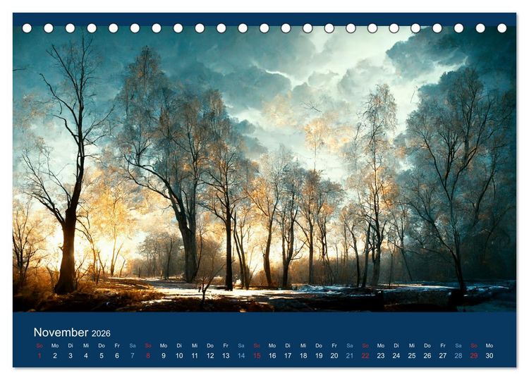 Produktbild: Das Geheimnis der Geduld (Tischkalender 2026 DIN A5 quer), CALVENDO Monatskalender