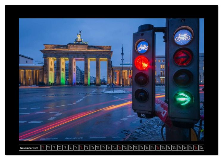 Produktbild: Berlin. 2026 (Wall Calendar 2026 DIN A3 landscape), CALVENDO 12 Month Wall Calendar