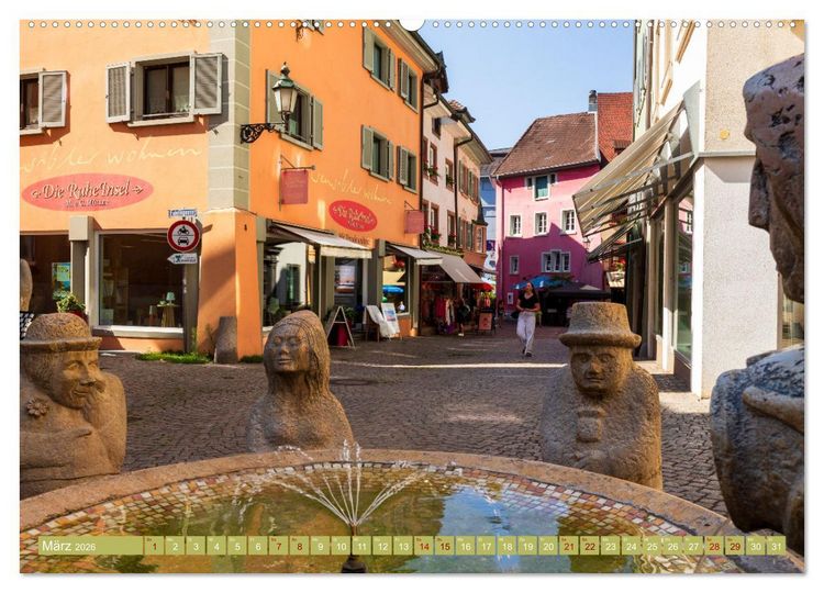 Produktbild: Bad S&auml;ckingen - Charmantes St&auml;dtchen am Rhein (hochwertiger Premium Wandkalender 2026 DIN A2 quer), Kunstdruck in Hochglanz