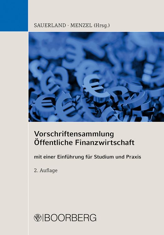 Bild vom Artikel Vorschriftensammlung Öffentliche Finanzwirtschaft vom Autor Thomas Sauerland
