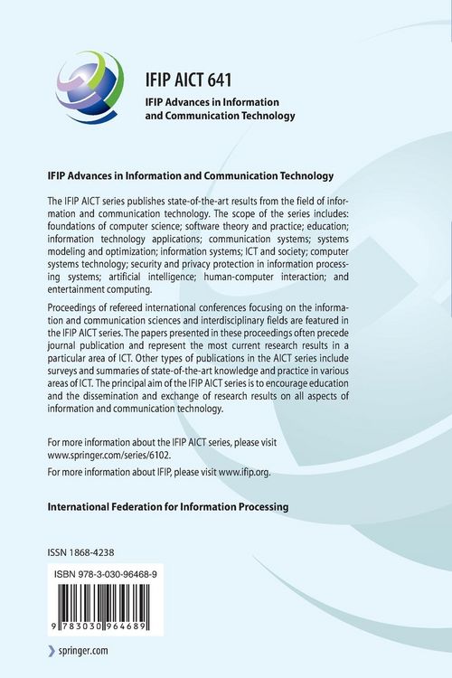 Produktbild: Internet of Things. Technology and Applications
