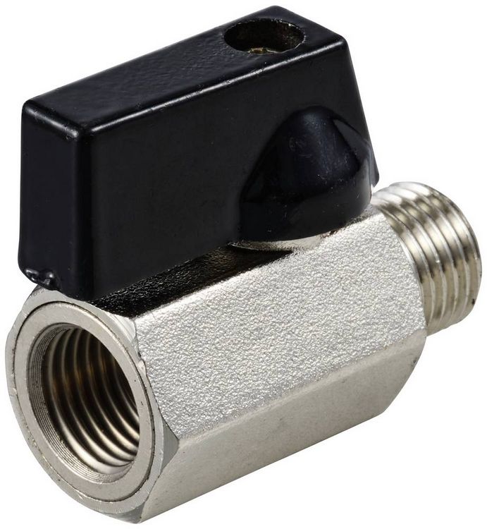Produktbild: TRU COMPONENTS TC-304SM-FM1/2G TC-12770388 Standard-Kugelhahn Innengewinde: G1/2" Au&szlig;engewinde: G1/2" 16 bar (max) 1 St.