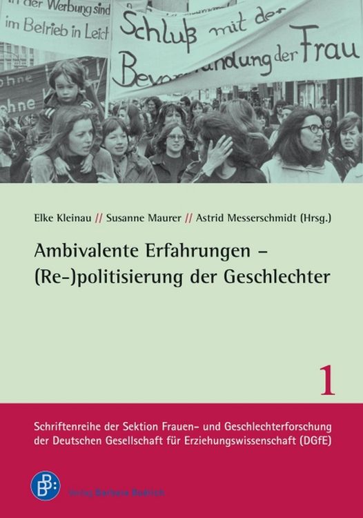 Produktbild: Ambivalente Erfahrungen - (Re-)politisierung der Geschlechter