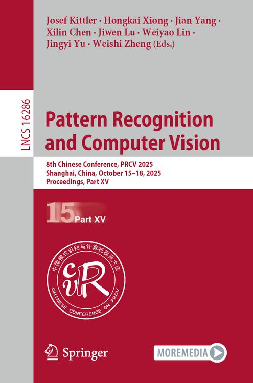 Produktbild: Pattern Recognition and Computer Vision