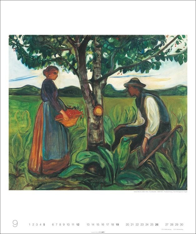 Produktbild: Edvard Munch Edition Kalender 2027