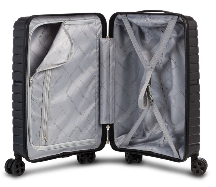 Produktbild: Worldpack Trolley Handgep&auml;ck Dallas 50 cm, Koffer mit 360&deg; Doppelrollen, TSA-Schloss & Laptopfach, Reisekoffer 38L