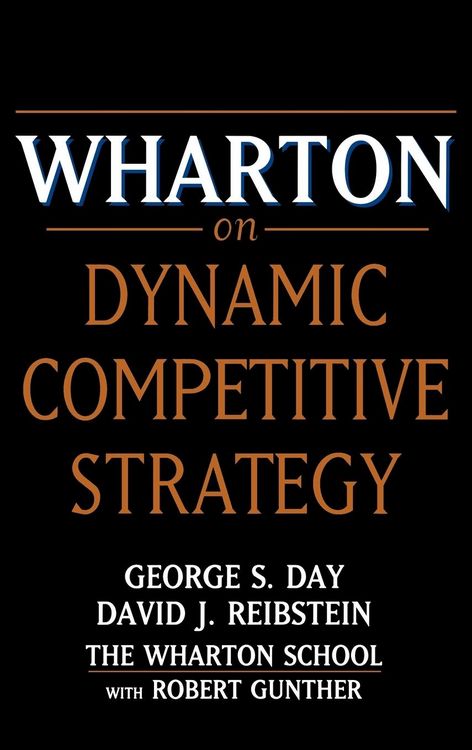 Produktbild: Wharton on Dynamic Competitive Strategy
