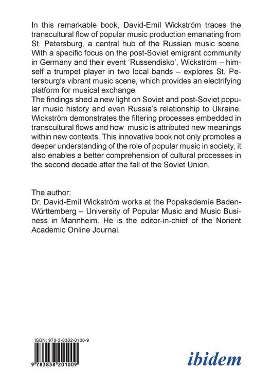 Produktbild: Rocking St. Petersburg - Transcultural Flows and Identity Politics in Post-Soviet Popular Music