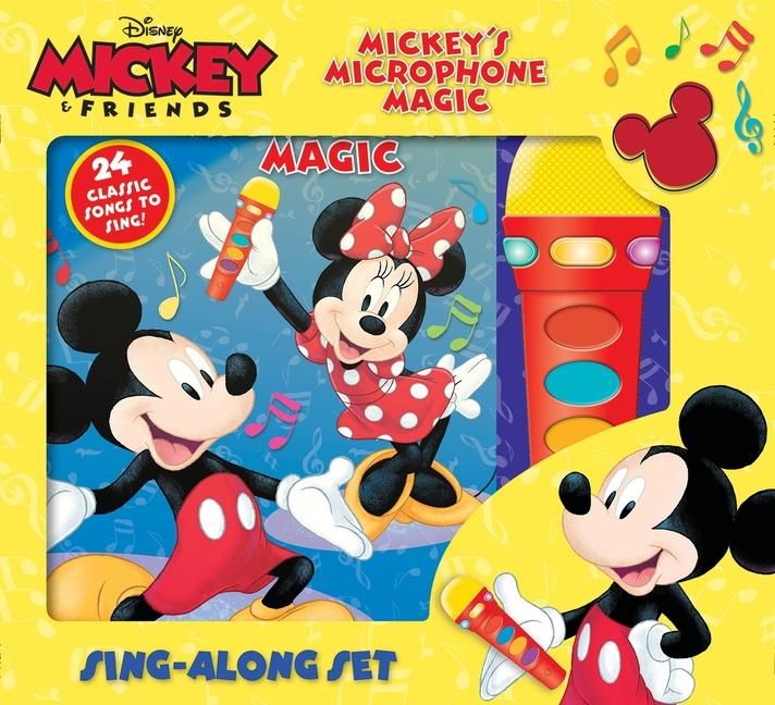 Produktbild: Disney Mickey & Friends: Mickey's Microphone Magic Sing-Along Sound Book Set: Sing-Along Set [With Sing-Along Set]