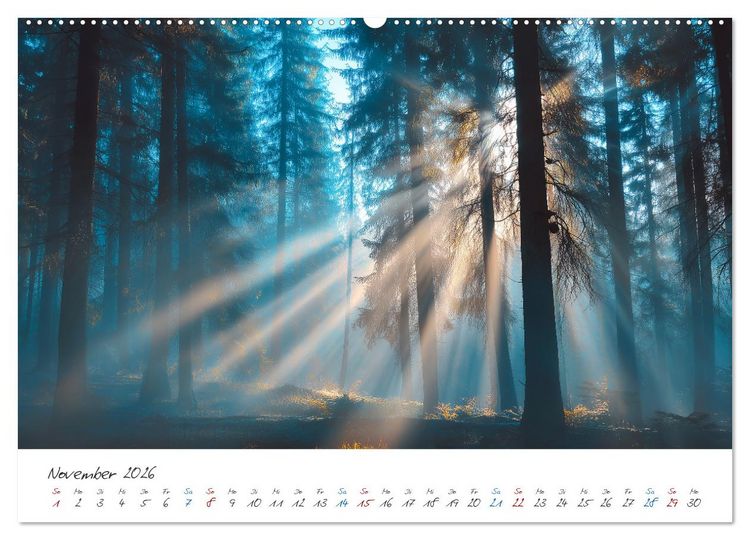 Produktbild: Naturgewalten und stille Wunder (hochwertiger Premium Wandkalender 2026 DIN A2 quer), Kunstdruck in Hochglanz