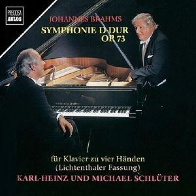Produktbild: Sinfonie D-Dur op.73 f&uuml;r Klavier zu 4 H&auml;nden